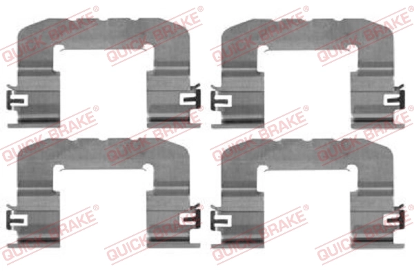 Accessory Kit, disc brake pad